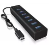 ICY BOX IB-HUB1700-C3 USB 3.2 Gen 1 (3.1 Gen 1) Type-C 5000 Mbit/s Juoda