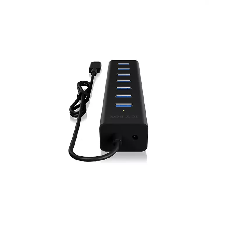 ICY BOX IB-HUB1700-C3 USB 3.2 Gen 1 (3.1 Gen 1) Type-C 5000 Mbit/s Juoda