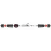 Microconnect KON526 laido jungtis RJ-45 juoda