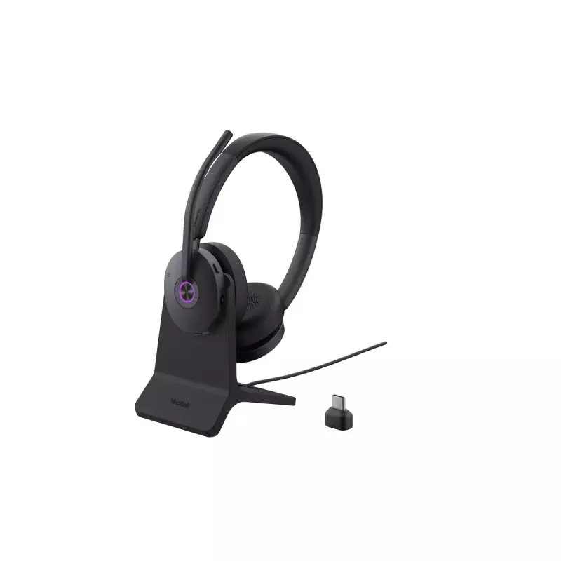 Yealink BH74 su stovu UC USB-C/A ausinės