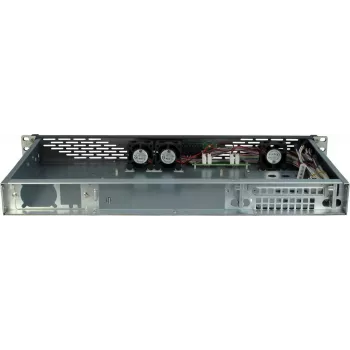 Serverio korpusas Inter-Tech 1U K-125L Mini ITX, pilkas
