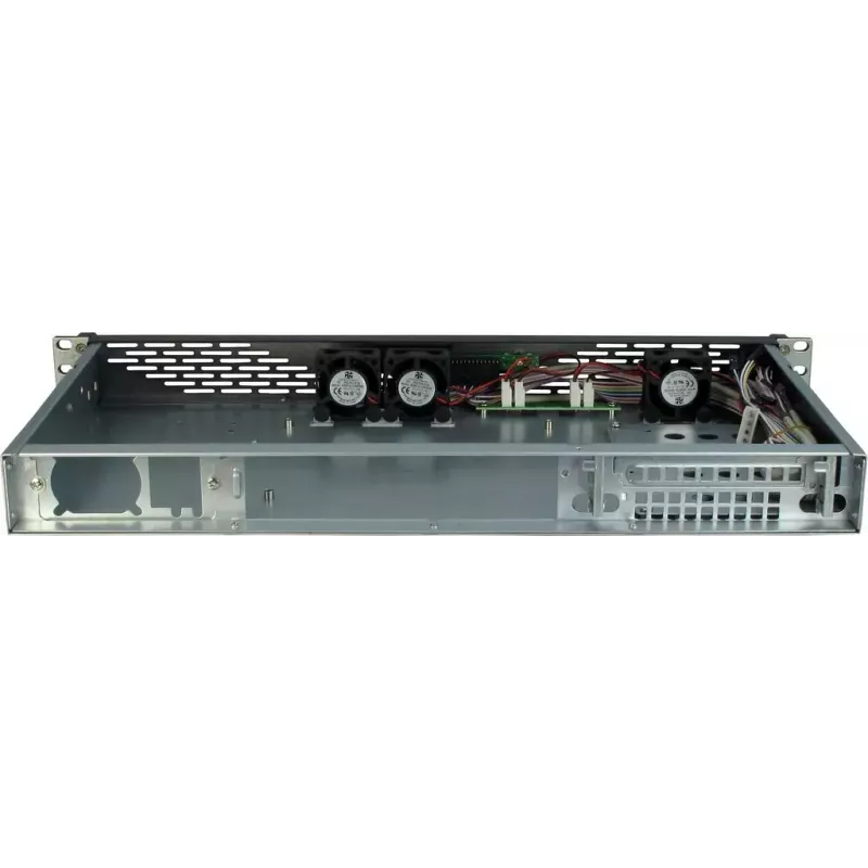 Serverio korpusas Inter-Tech 1U K-125L Mini ITX, pilkas