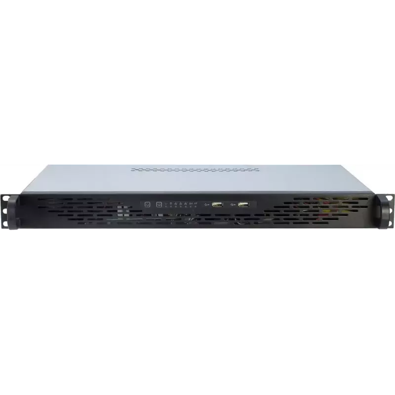 Serverio korpusas Inter-Tech 1U K-125L Mini ITX, pilkas