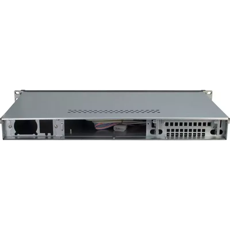 Serverio korpusas Inter-Tech 1U K-125L Mini ITX, pilkas