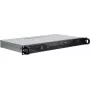 Serverio korpusas Inter-Tech 1U K-125L Mini ITX, pilkas