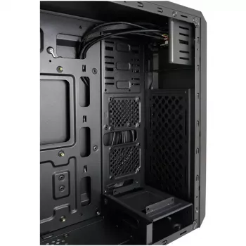PC korpusas LC-Power 7039B Midi Tower, juodas