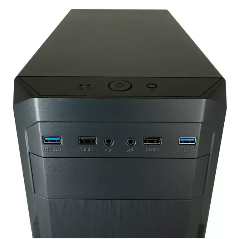 PC korpusas LC-Power 7039B Midi Tower, juodas