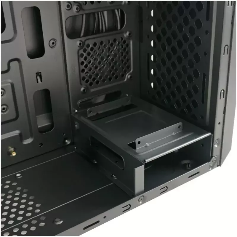 PC korpusas LC-Power 7039B Midi Tower, juodas