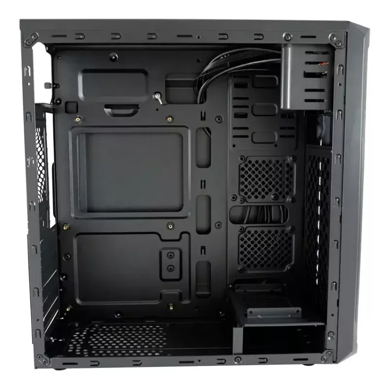 PC korpusas LC-Power 7039B Midi Tower, juodas