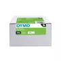 DYMO Authentic D1 etiketės | 9 mm x 7 m ritinėlis | Juoda spauda ant balto | Lipnios etiketės, skirtos LabelManager etikečių spausdintuvams | 10 vnt.