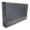 HDD/SSD korpusas LC-Power LC-25U3-C juodas 2,5 colio USB Type-C 6 Gbit/s