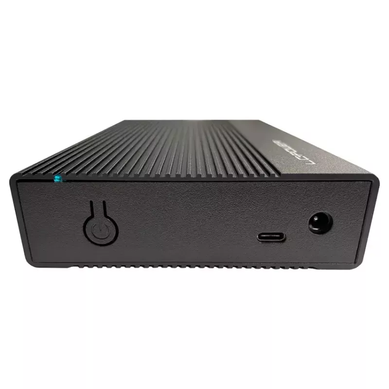 HDD/SSD korpusas LC-Power LC-25U3-C juodas 2,5 colio USB Type-C 6 Gbit/s