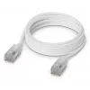 Tinklo kabelis Ubiquiti UACC-Cable-Patch-EL-C6A-2M-W RJ-45 Cat6a 2 m permatomai baltas