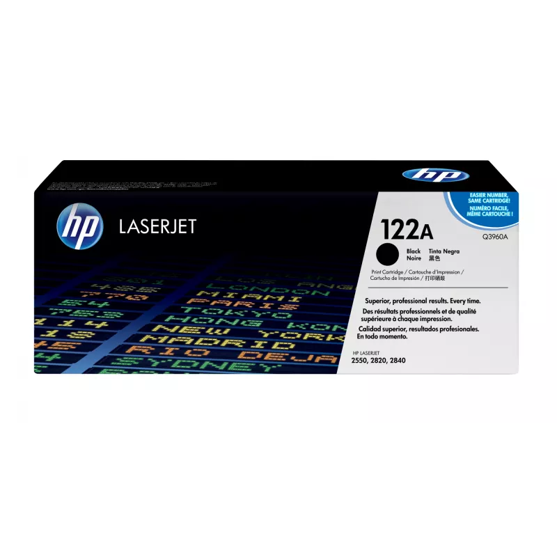 HP 122A Juoda Originali LaserJet tonerio kasetė 1 vnt.