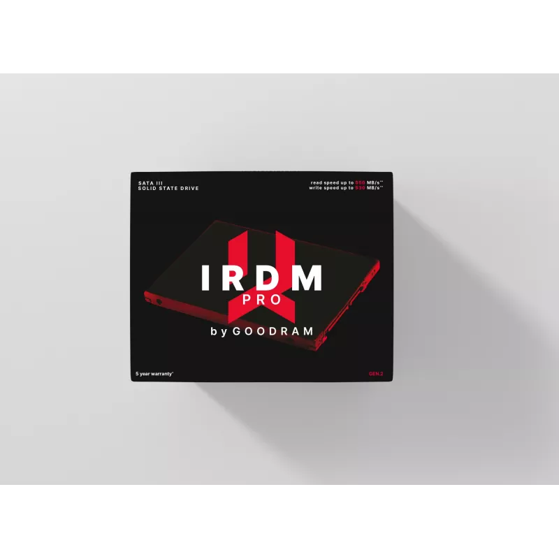 Goodram IRDM PRO gen.2 512 GB 2,5 colio Serial ATA III 3D TLC NAND