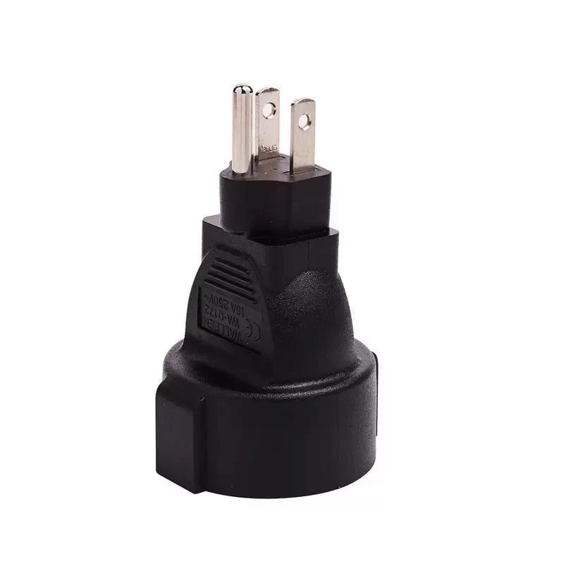 Microconnect PETRAVEL3 maitinimo kištuko adapteris B tipo F tipo juodas
