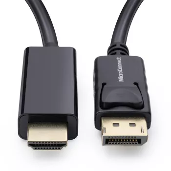 Microconnect MC-DP-HDMI-300 vaizdo kabelio adapteris 3 m DisplayPort juodas