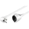 Microconnect PE140300W maitinimo ilgintuvas 3 m 1 kintamosios srovės lizdas(-ai) Baltas