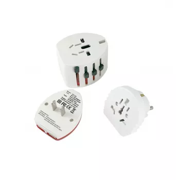 Microconnect PETRAVEL12 mobiliojo įrenginio kroviklis Universalus Balta USB Vidinis