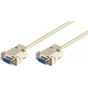 Microconnect SCSENN2N nuoseklusis kabelis Baltas 1,8 m DB9