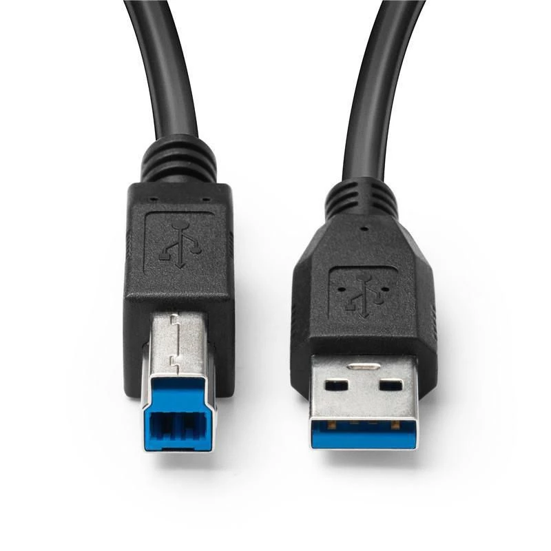 Microconnect USB3.0AB3B USB kabelis USB 3.2 Gen 1 (3.1 Gen 1) 3 m USB A USB B Juoda