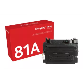 „Everyday™“ juodas dažų milteliai, pagaminti „Xerox“, suderinami su HP 81A (CF281A), standartinės talpos