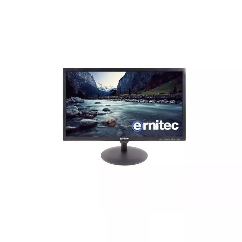 Ernitec 0070-24122-POE kompiuterio monitorius 55,9 cm (22 coliai) 1920 x 1080 pikseliai Full HD LED juodas
