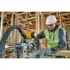 Kampinis pjūklas DeWALT DWS727-QS, stacionarus sudėtinis kampinis pjūklas, svoris 22 kg, aukštis 460 mm