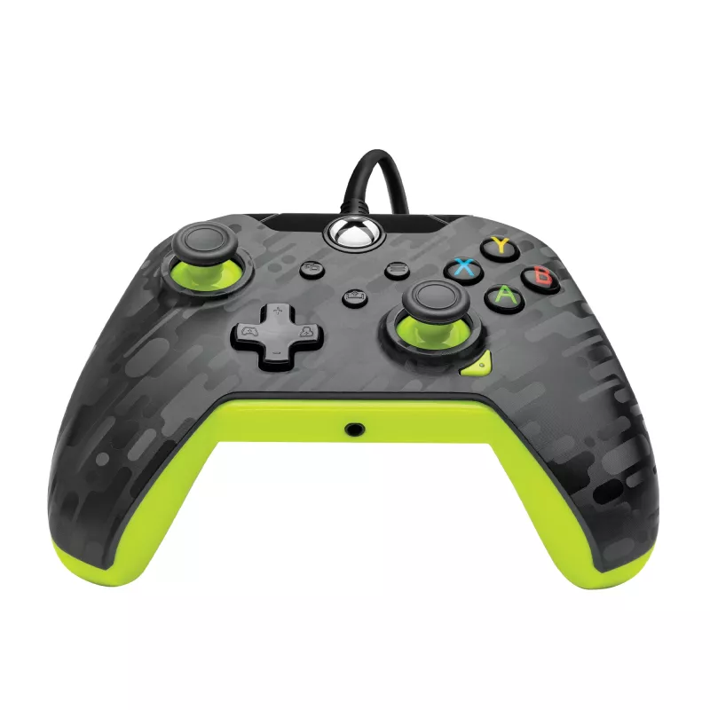 PDP laidinis valdiklis: Electric Carbon - Xbox Series X|S, Xbox One, Xbox, Windows 10/11