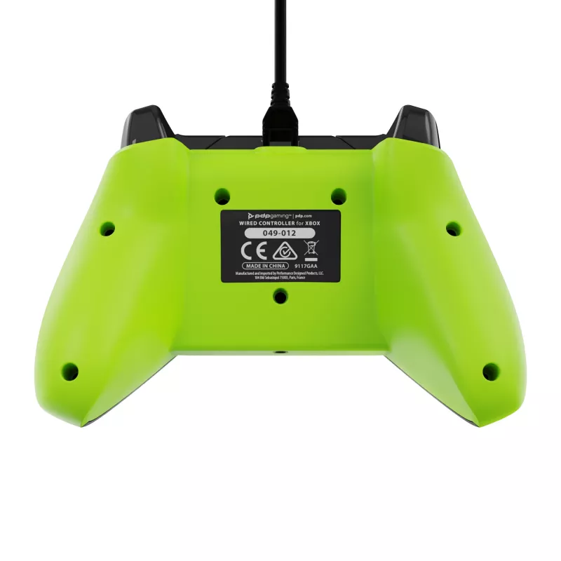 PDP laidinis valdiklis: Electric Carbon - Xbox Series X|S, Xbox One, Xbox, Windows 10/11