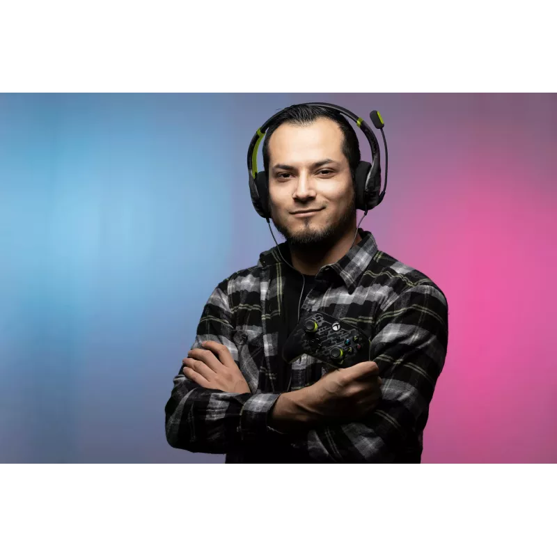 PDP laidinis valdiklis: Electric Carbon - Xbox Series X|S, Xbox One, Xbox, Windows 10/11