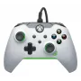 Žaidimų pultelis PDP Wired Controller Neon White, skirtas Xbox Series X|S, Xbox One, Xbox, Windows 10/11, USB-C, 2,43 m laidas