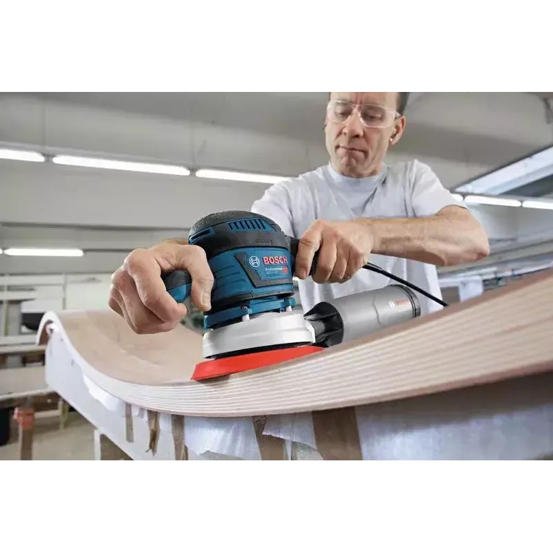 Bosch GEX 40-150 PROFESSIONAL diskinis šlifuoklis 12000 aps./min. 24000 OPM juoda, mėlyna, pilka, raudona 400 W