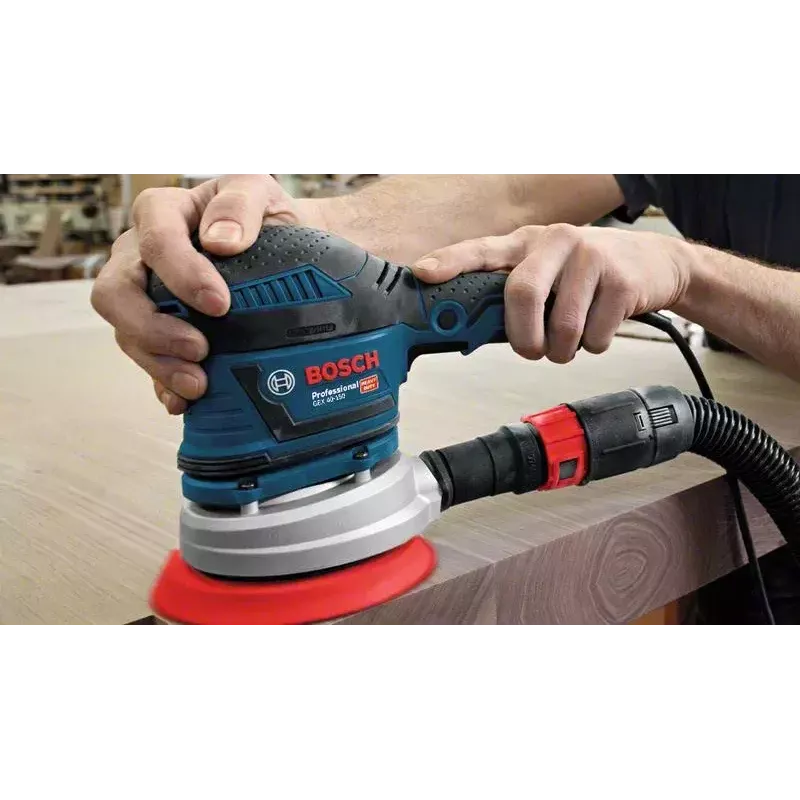 Bosch GEX 40-150 PROFESSIONAL diskinis šlifuoklis 12000 aps./min. 24000 OPM juoda, mėlyna, pilka, raudona 400 W