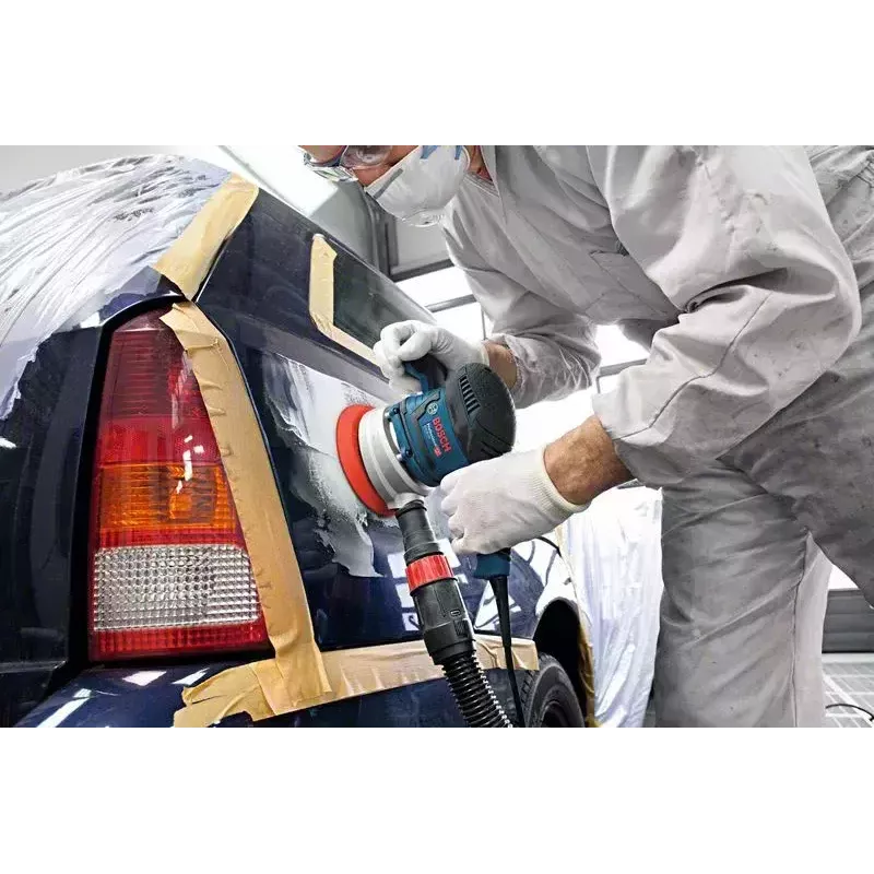 Bosch GEX 40-150 PROFESSIONAL diskinis šlifuoklis 12000 aps./min. 24000 OPM juoda, mėlyna, pilka, raudona 400 W