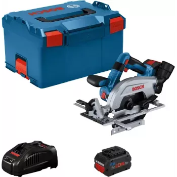 Bosch GKS 18V-57-2 L PROFESSIONAL 16.5 cm juoda, mėlyna, sidabrinė 5000 aps./min