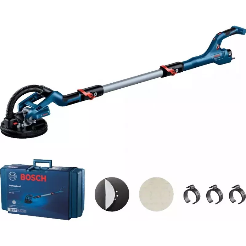 Bosch GTR 55-225 gipskartonio šlifuoklis 910 aps./min, juoda, mėlyna 550 W