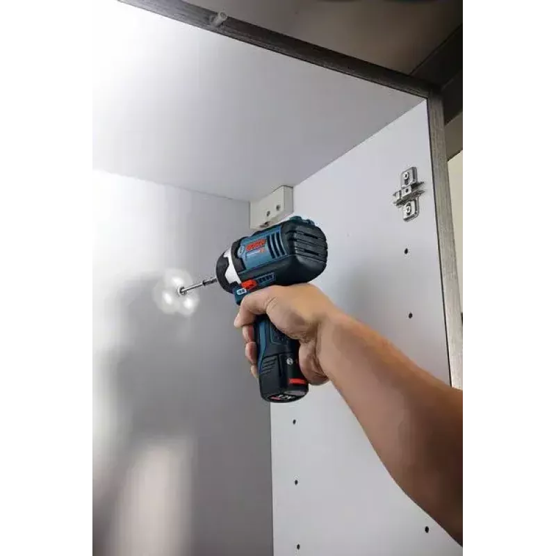 Bosch GDR 12V-105 Professional 1/4 col. 2600 aps./min. 105 N⋅m juoda, mėlyna