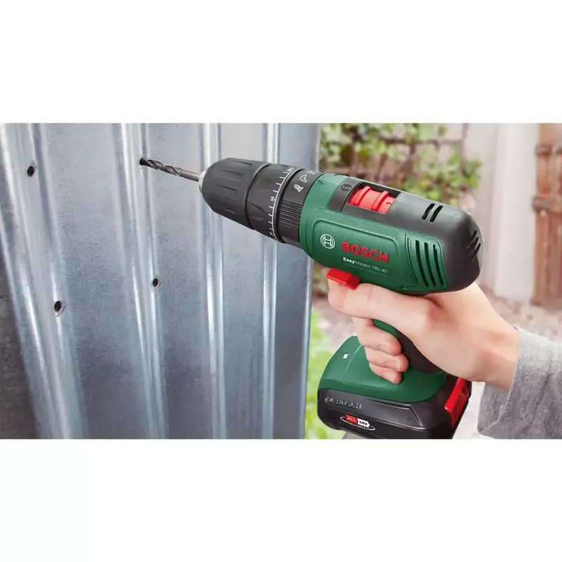 Bosch EasyImpact 18V-40 1630 RPM juoda, žalia