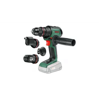 Akumuliatorinis gręžtuvas Bosch AdvancedDrill 18V-80 QuickSnap Solo — 18 V, kompaktiškas, žalia/juoda