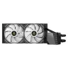 „All-in-one“ skysčio aušintuvas ANTEC SYMPHONY 240 — 120 mm ventiliatoriai, juodas, palaiko AM4/LGA1700