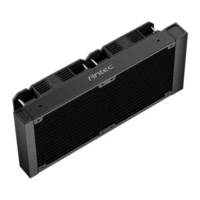 „All-in-one“ skysčio aušintuvas ANTEC SYMPHONY 240 — 120 mm ventiliatoriai, juodas, palaiko AM4/LGA1700