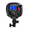 Studijinė LED lempa Walimex Niova 100 W, 1 LED lemputė, juodas metalinis/plastikinis korpusas, LCD, 220-240V 50Hz