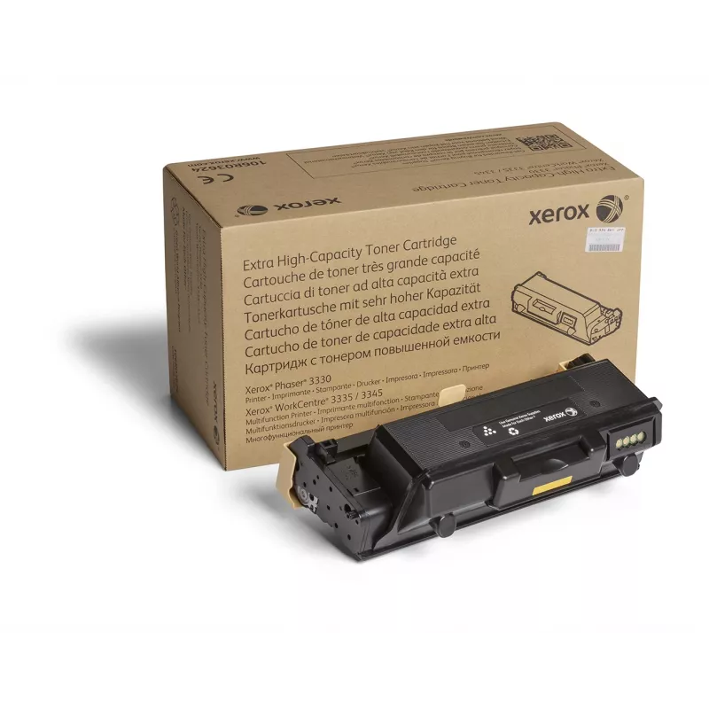Xerox Genuine Phaser® 3330, WorkCentre® 3300 Series Juoda Extra High capacity tonerio kasetė (15000 puslapių) - 106R03624