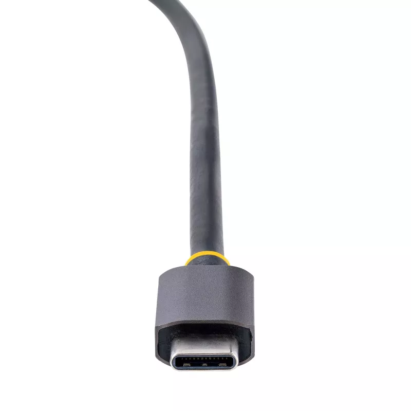 StarTech.com USB C vaizdo adapteris, USB C į HDMI DVI VGA adapteris, iki 4K 60Hz, aliuminis, daugiaportis vaizdo ekrano adapteris, suderinamas su Thunderbolt 3 / 4, USB Type C kelioninis adapteris