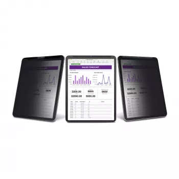 StarTech.com 4 krypčių privatumo ekranas 11 colių iPad Pro, skirtas vertikaliam / horizontaliam orientavimui, palaiko lietimą, +/- 30° matymo kampas, blokuoja iki 51 % mėlynos šviesos, anti-glare