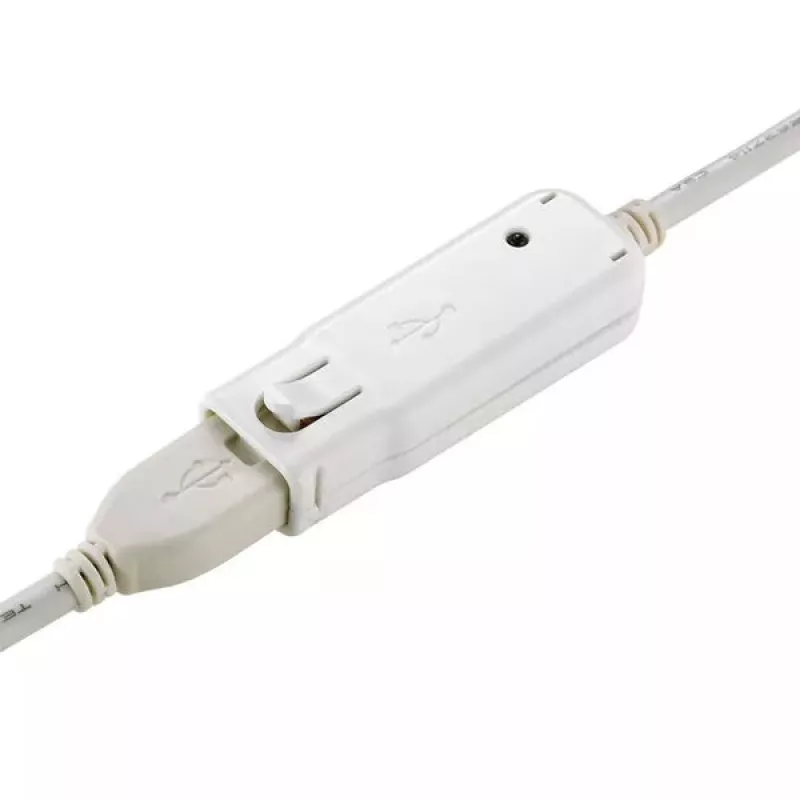 USB 2.0 aktyvus kartotuvo kabelis ROLINE 12.04.1085 12 m