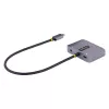 StarTech.com USB-C vaizdo adapteris, USB-C į HDMI/VGA universaliadapteris, 3,5 mm garso lizdas, 4K 60Hz HDR, 100W PD pralaidumas, suderinamas su Thunderbolt 3/4 – USB-C kelioninis ekrano adapteris