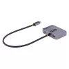 StarTech.com USB-C vaizdo adapteris, USB-C į HDMI/VGA universaliadapteris, 3,5 mm garso lizdas, 4K 60Hz HDR, 100W PD pralaidumas, suderinamas su Thunderbolt 3/4 – USB-C kelioninis ekrano adapteris