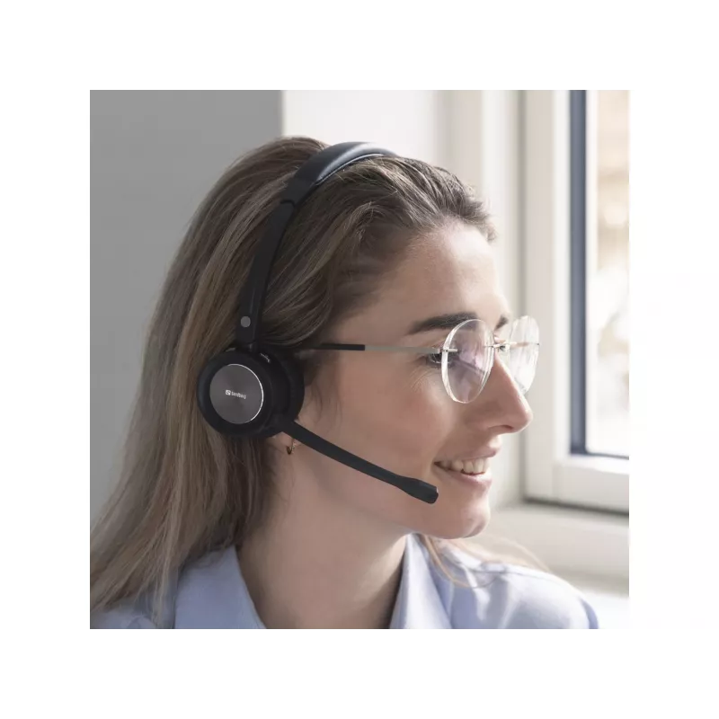 Laisvų rankų įranga Sandberg Wireless Office Headset Pro+